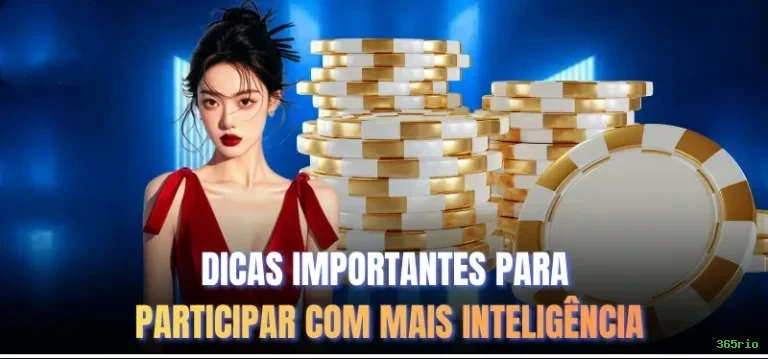 Imagem promocional da 365rio mostrando a plataforma e suas vantagens